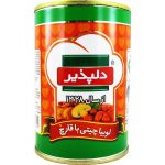 کنسرو لوبیا با قارچ 420گرمی دلپذیر