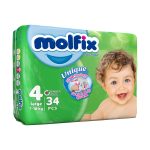 پوشک مولفیکس سایز 4 (34عددی)